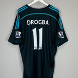 2014/15 CHELSEA DROGBA #11 THIRD SHIRT (XXL) ADIDAS