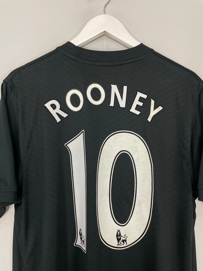 2009/10 MANCHESTER UNITED ROONEY #10 AWAY SHIRT (L) NIKE