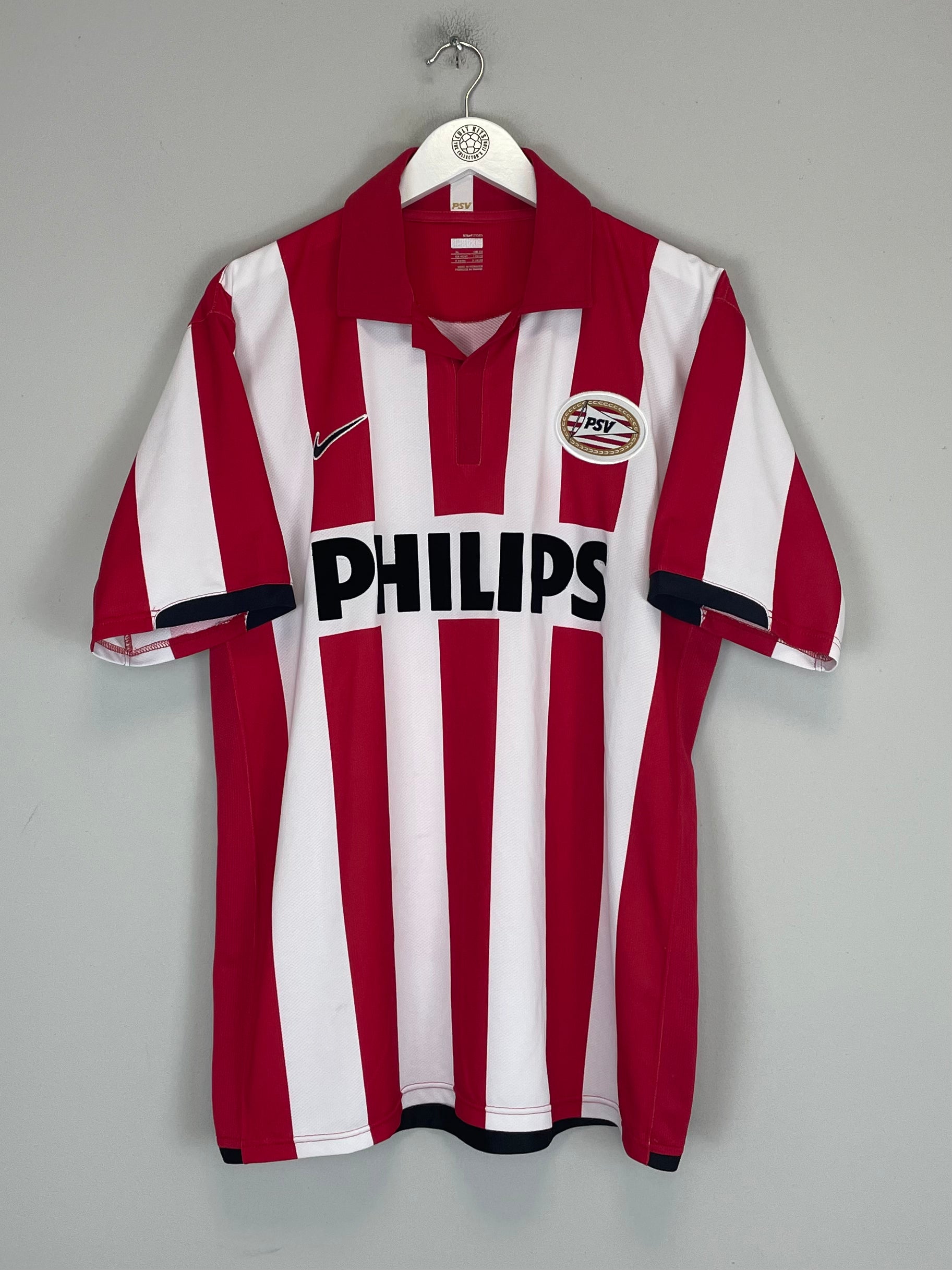 Shop 2006/08 PSV SALCIDO #23 HOME SHIRT (XL) NIKE, classic football shirts, vintage football shirts & retro soccer jerseys at Cult Kits
