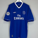 2003/05 CHELSEA LAMPARD #8 C/L HOME SHIRT (XL) UMBRO