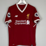 Shop 2017/18 LIVERPOOL M.SALAH #11 HOME SHIRT (S) NEW BALANCE, classic football shirts, vintage football shirts & retro soccer jerseys at Cult Kits
