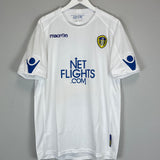 2010/11 LEEDS UNITED BECCHIO #10 HOME SHIRT (L) MACRON