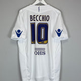 2010/11 LEEDS UNITED BECCHIO #10 HOME SHIRT (L) MACRON