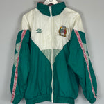 Shop 1993/94 MEXICO TRACK JACKET (M) UMBRO, classic football shirts, vintage football shirts & retro soccer jerseys at Cult Kits