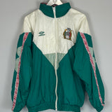 Shop 1993/94 MEXICO TRACK JACKET (M) UMBRO, classic football shirts, vintage football shirts & retro soccer jerseys at Cult Kits