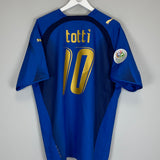 2006 ITALY TOTTI #10 HOME SHIRT (XXL) PUMA