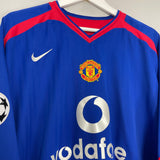 2005/06 MANCHESTER UNITED V.NISTELROOY #10 C/L AWAY SHIRT (XXXL) NIKE