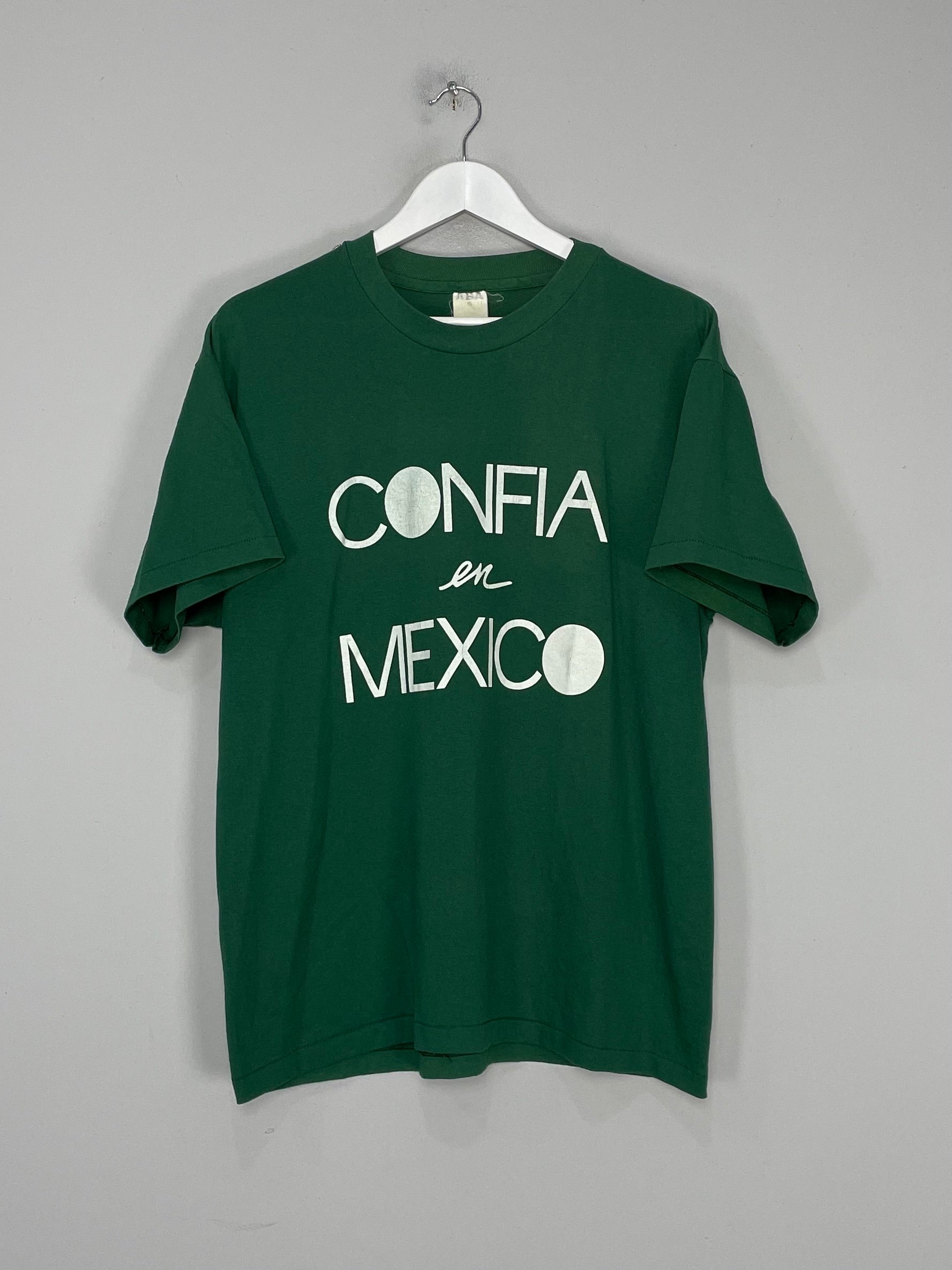 Shop 1998/99 MEXICO T-SHIRT (M) ABA SPORT, classic football shirts, vintage football shirts & retro soccer jerseys at Cult Kits