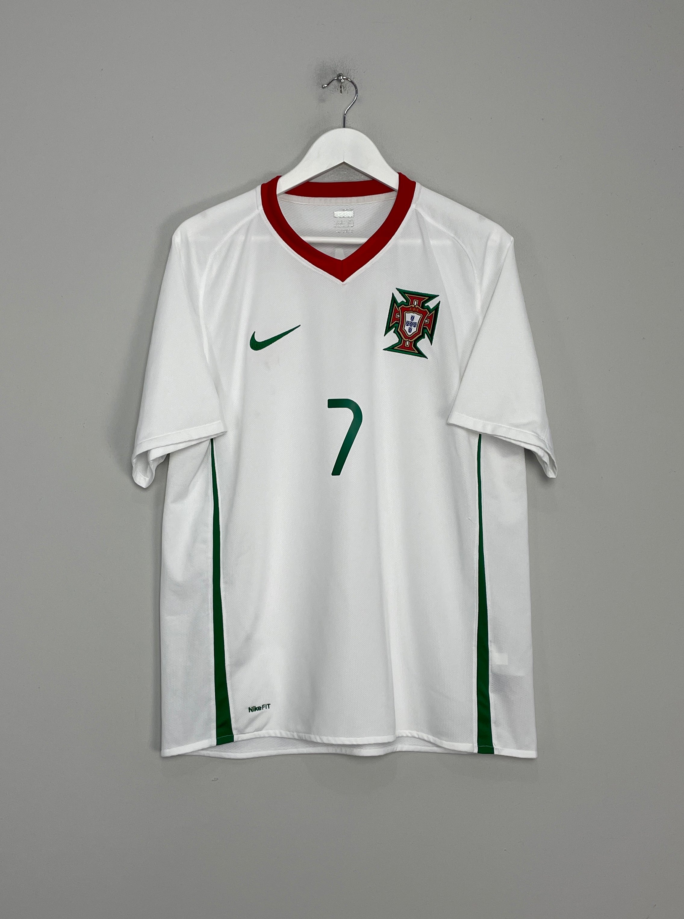 Shop 2008/10 PORTUGAL RONALDO #7 AWAY SHIRT (L) NIKE, classic football shirts, vintage football shirts & retro soccer jerseys at Cult Kits