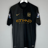 2013/14 MANCHESTER CITY KUN AGUERO #16 AWAY SHIRT (L) NIKE