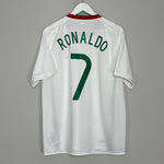 Shop 2008/10 PORTUGAL RONALDO #7 AWAY SHIRT (L) NIKE, classic football shirts, vintage football shirts & retro soccer jerseys at Cult Kits