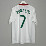 Shop 2008/10 PORTUGAL RONALDO #7 AWAY SHIRT (L) NIKE, classic football shirts, vintage football shirts & retro soccer jerseys at Cult Kits