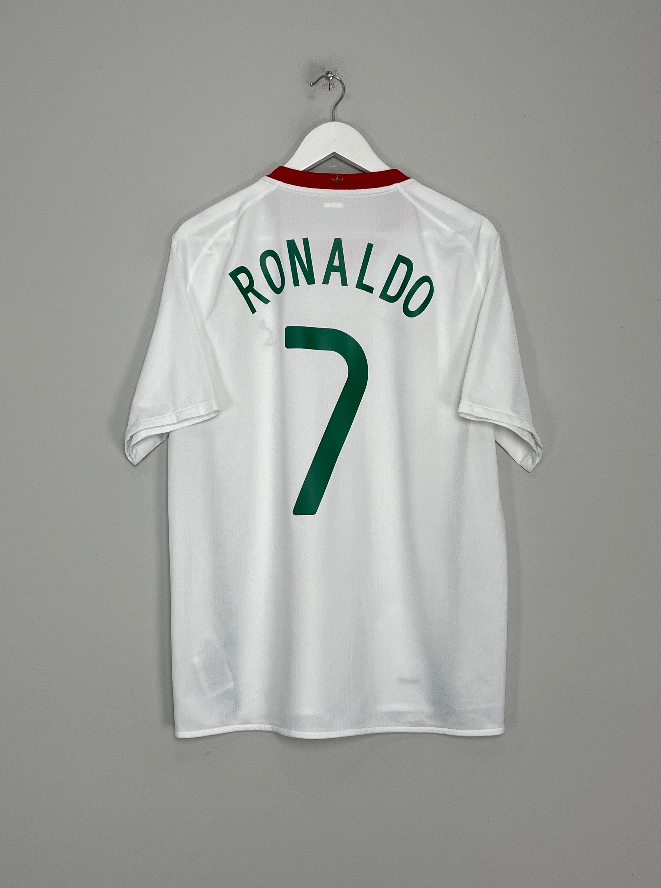 Shop 2008/10 PORTUGAL RONALDO #7 AWAY SHIRT (L) NIKE, classic football shirts, vintage football shirts & retro soccer jerseys at Cult Kits