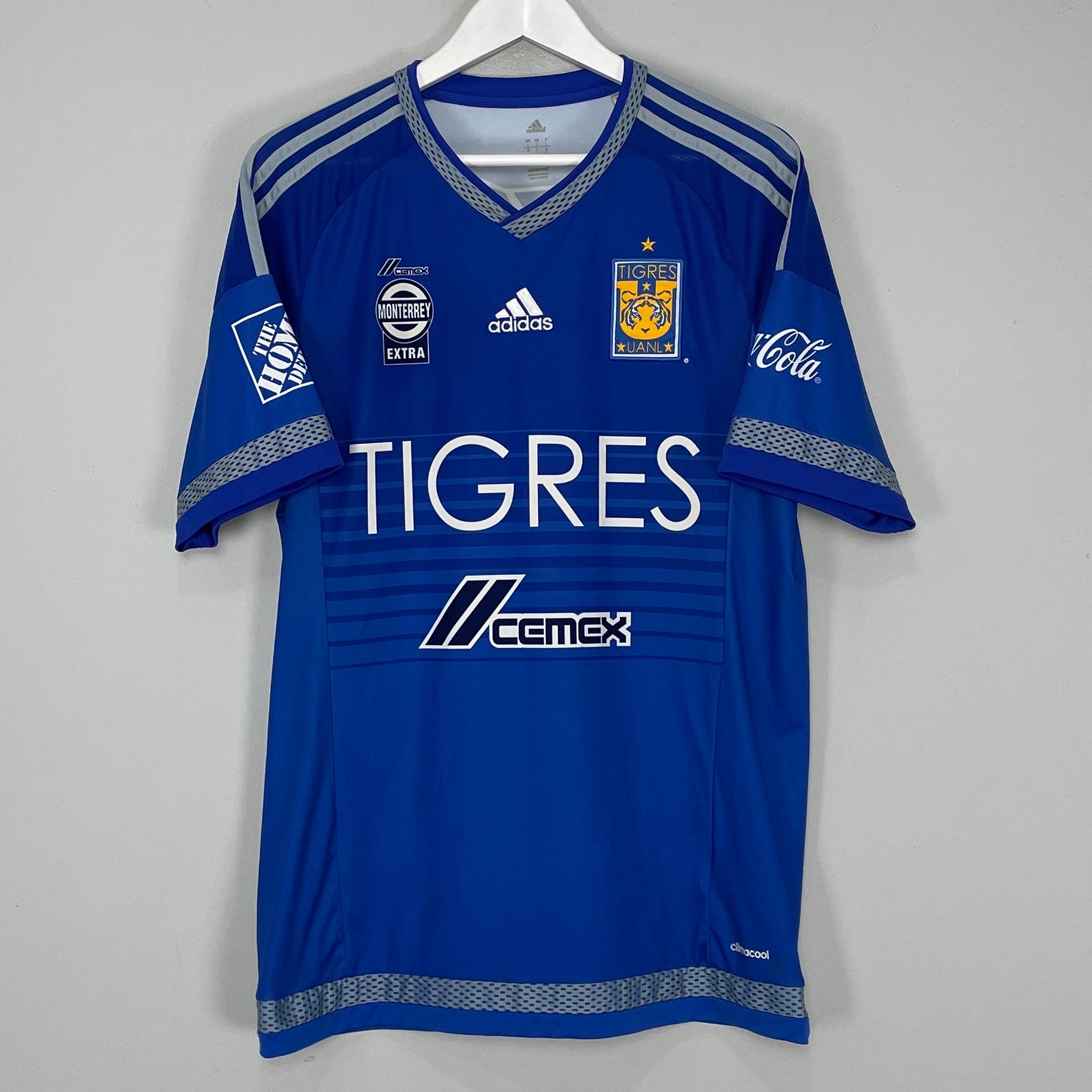 Shop 2015/16 TIGRES AWAY SHIRT (L) ADIDAS, classic football shirts, vintage football shirts & retro soccer jerseys at Cult Kits