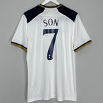 2016/17 TOTTENHAM SON #7 HOME SHIRT (L) UNDER ARMOUR
