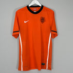 Shop 2010/11 NETHERLANDS HOME SHIRT (L) NIKE, classic football shirts, vintage football shirts & retro soccer jerseys at Cult Kits