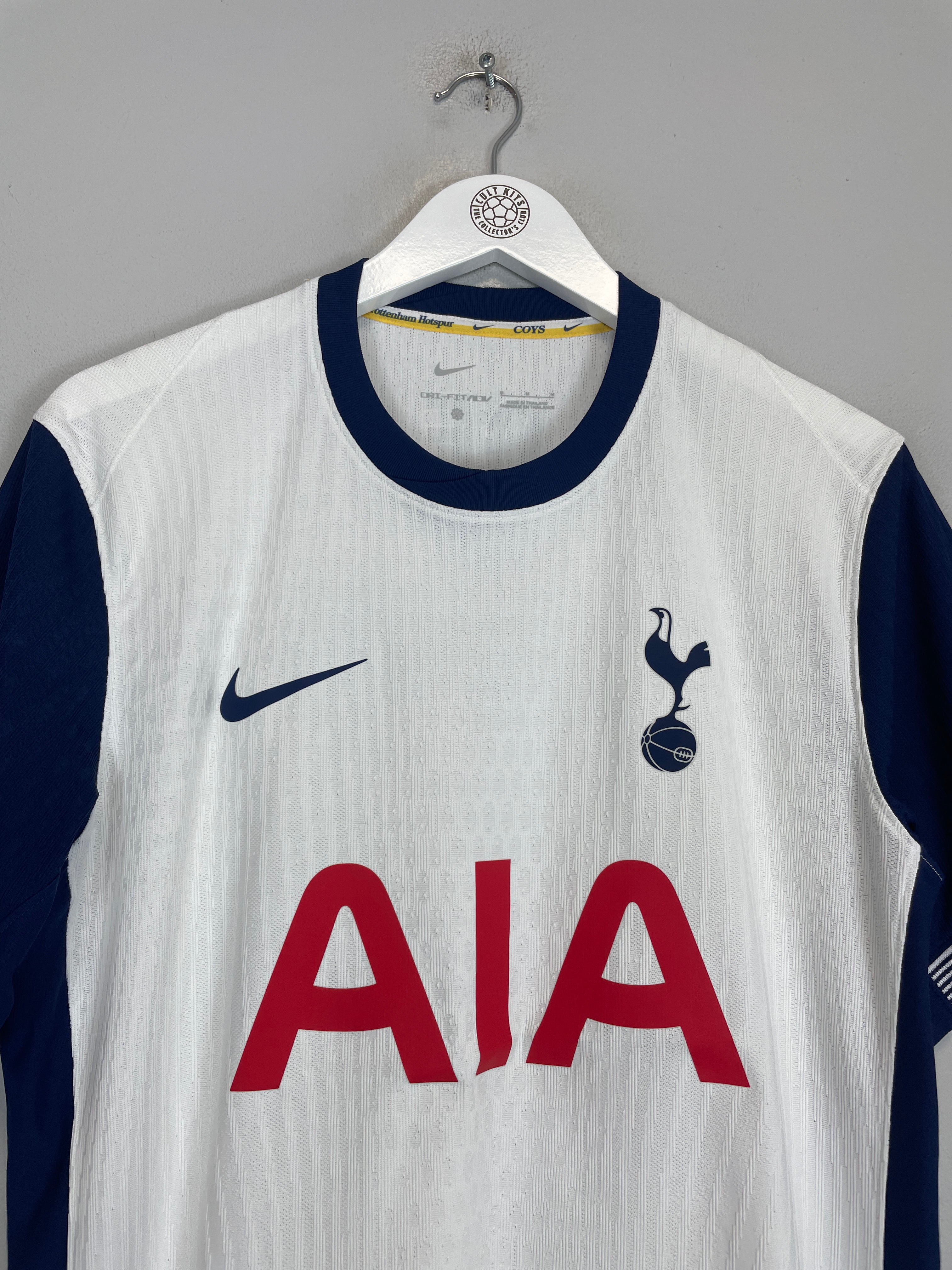 Shop 2024/25 TOTTENHAM VAN DE VEN #37 *AUTHENTIC* HOME SHIRT (M) NIKE, classic football shirts, vintage football shirts & retro soccer jerseys at Cult Kits