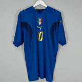 Shop 2006/07 ITALY TOTTI #10 HOME SHIRT (XL) PUMA, classic football shirts, vintage football shirts & retro soccer jerseys at Cult Kits