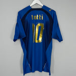 Shop 2006/07 ITALY TOTTI #10 HOME SHIRT (XL) PUMA, classic football shirts, vintage football shirts & retro soccer jerseys at Cult Kits