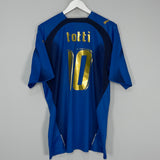 Shop 2006/07 ITALY TOTTI #10 HOME SHIRT (XL) PUMA, classic football shirts, vintage football shirts & retro soccer jerseys at Cult Kits