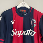 Shop 2024/25 BOLOGNA HOME SHIRT (L) MACRON, classic football shirts, vintage football shirts & retro soccer jerseys at Cult Kits