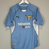 2001/02 LAZIO CRESPO #10 HOME SHIRT (L) PUMA
