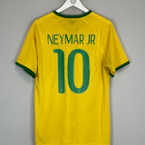2014/15 BRAZIL NEYMAR JR #10 *AUTHENTIC* HOME SHIRT (L) NIKE