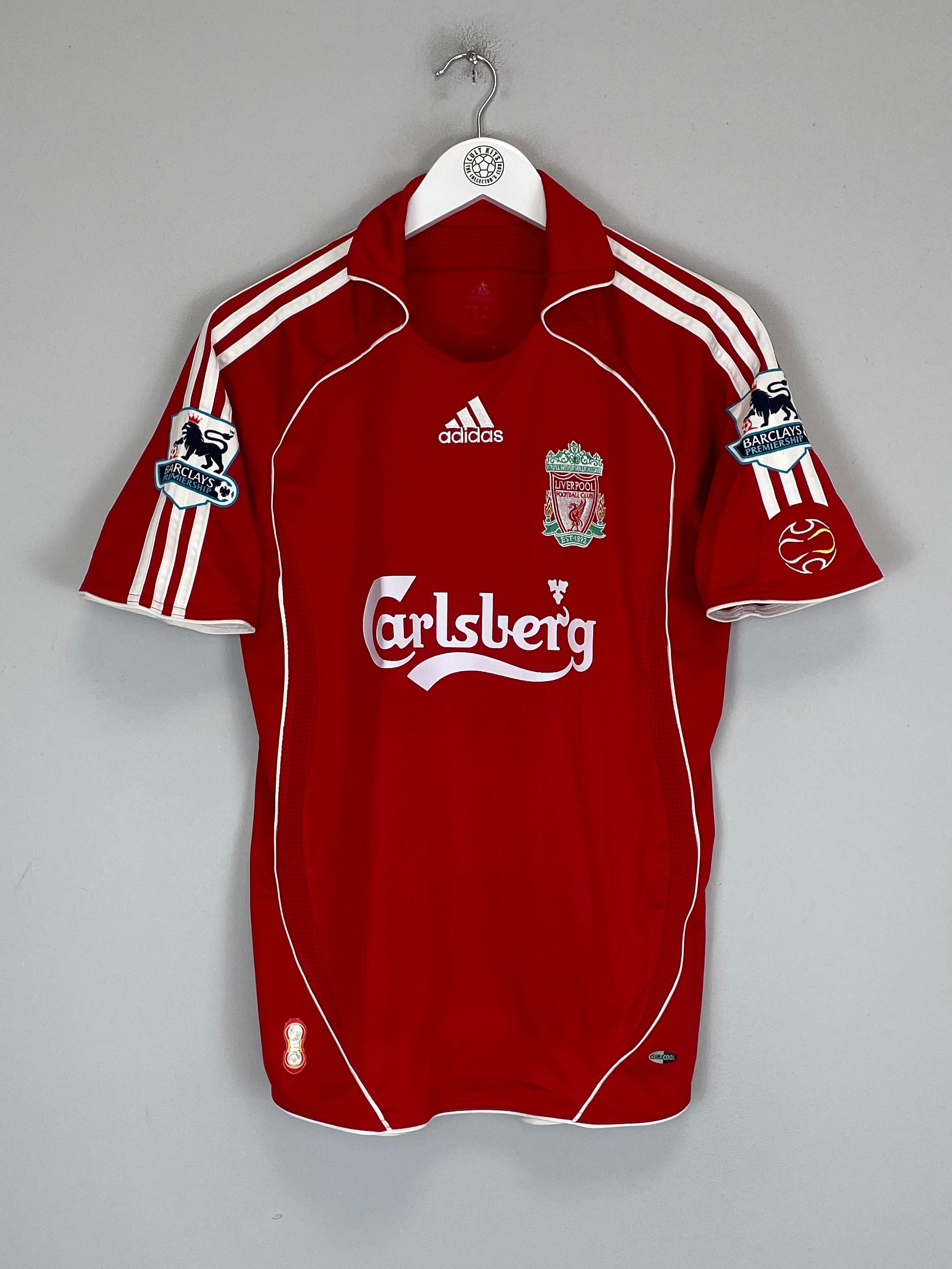 Shop 2006/08 LIVERPOOL ALONSO #14 HOME SHIRT (S) ADIDAS, classic football shirts, vintage football shirts & retro soccer jerseys at Cult Kits