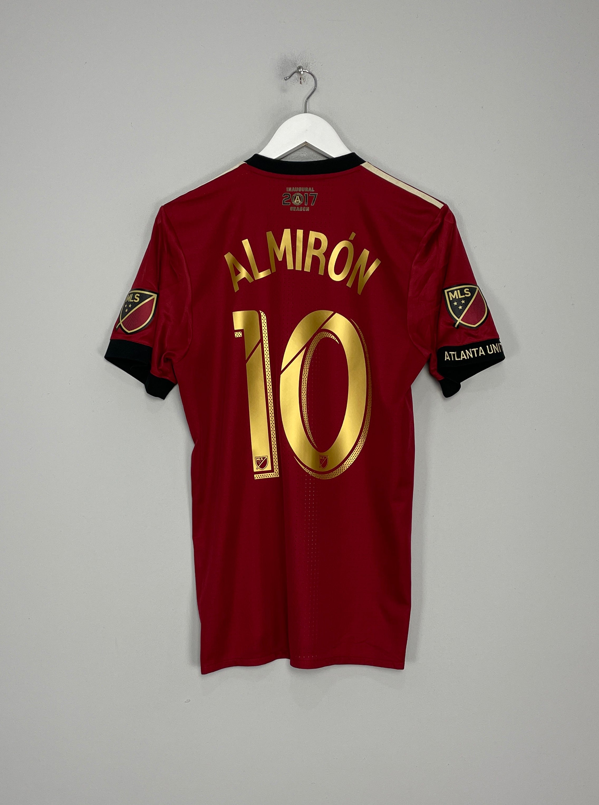 Shop 2016/17 ATLANTA UNITED ALMIRON #10 HOME SHIRT (M) ADIDAS, classic football shirts, vintage football shirts & retro soccer jerseys at Cult Kits