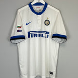 2013/14 INTER MILAN J.ZANETTI #4 AWAY SHIRT (XL) NIKE