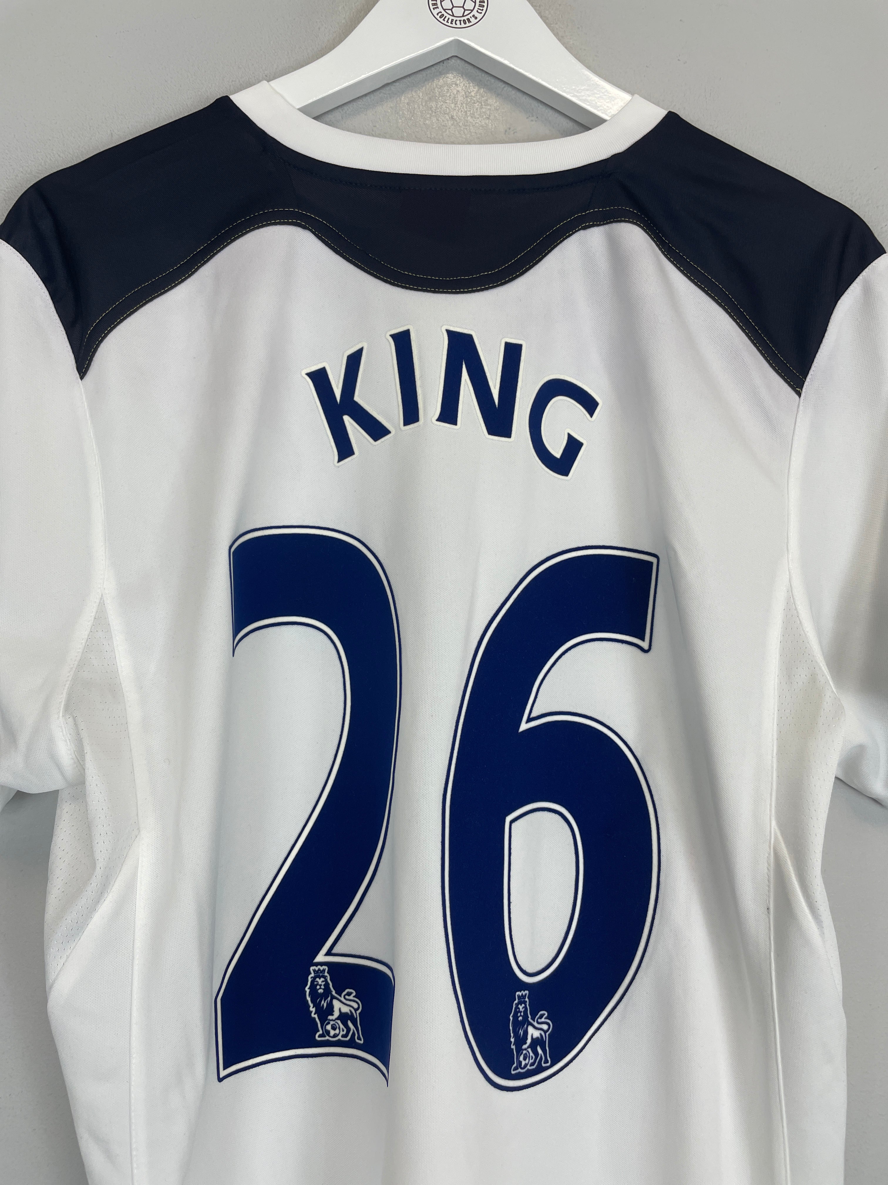 Shop 2010/11 TOTTENHAM KING #26 HOME SHIRT (M) PUMA, classic football shirts, vintage football shirts & retro soccer jerseys at Cult Kits