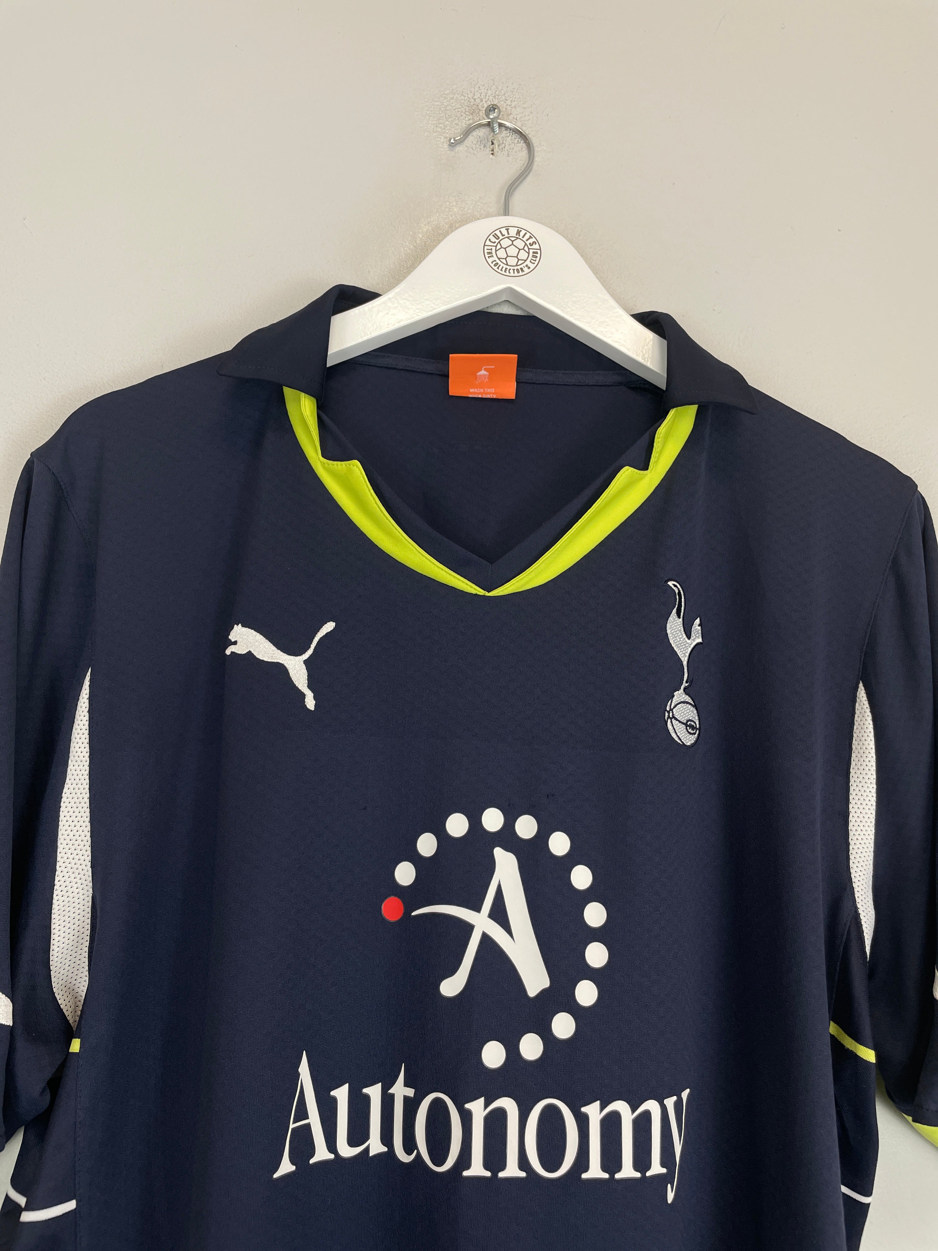 Shop 2010/11 TOTTENHAM MODRIC #14 THIRD SHIRT (L) PUMA, classic football shirts, vintage football shirts & retro soccer jerseys at Cult Kits