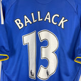 Shop 2008/09 CHELSEA BALLACK #13 HOME SHIRT (XL) ADIDAS, classic football shirts, vintage football shirts & retro soccer jerseys at Cult Kits
