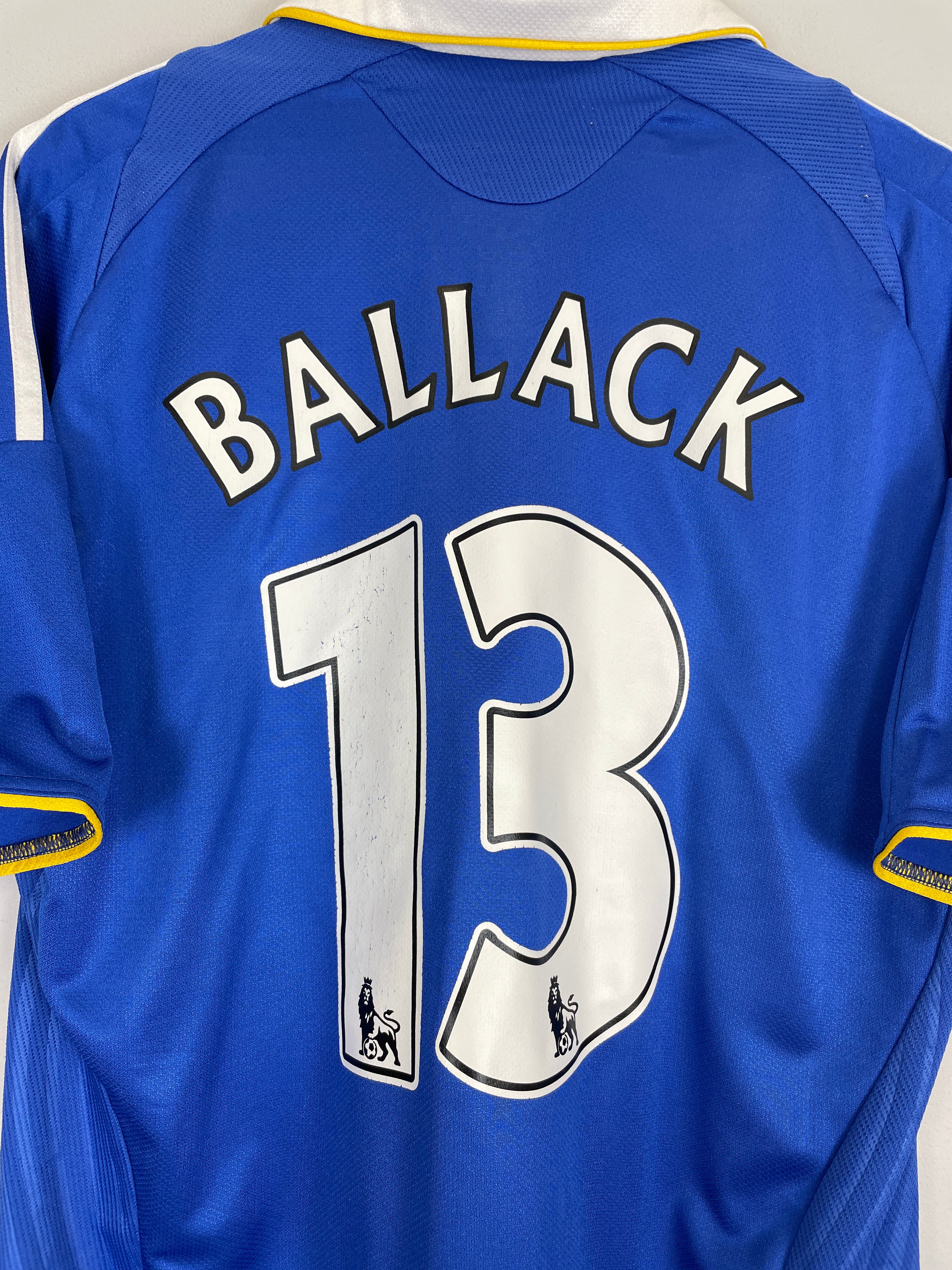 Shop 2008/09 CHELSEA BALLACK #13 HOME SHIRT (XL) ADIDAS, classic football shirts, vintage football shirts & retro soccer jerseys at Cult Kits