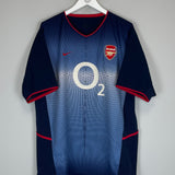2002/04 ARSENAL HENRY #14 AWAY SHIRT (XL) NIKE