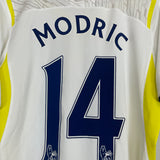 2009/10 TOTTENHAM MODRIC #14 HOME SHIRT (M) PUMA