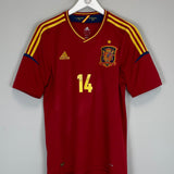 2012/13 SPAIN ALONSO #14 HOME SHIRT (M) ADIDAS