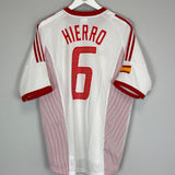 2002/04 SPAIN HIERRO #6 AWAY SHIRT (L) ADIDAS