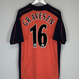 2001/02 EVERTON GRAVESEN #16 THIRD SHIRT (M) PUMA