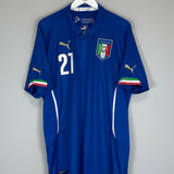 2014/15 ITALY PIRLO #21 HOME SHIRT (XXL) PUMA