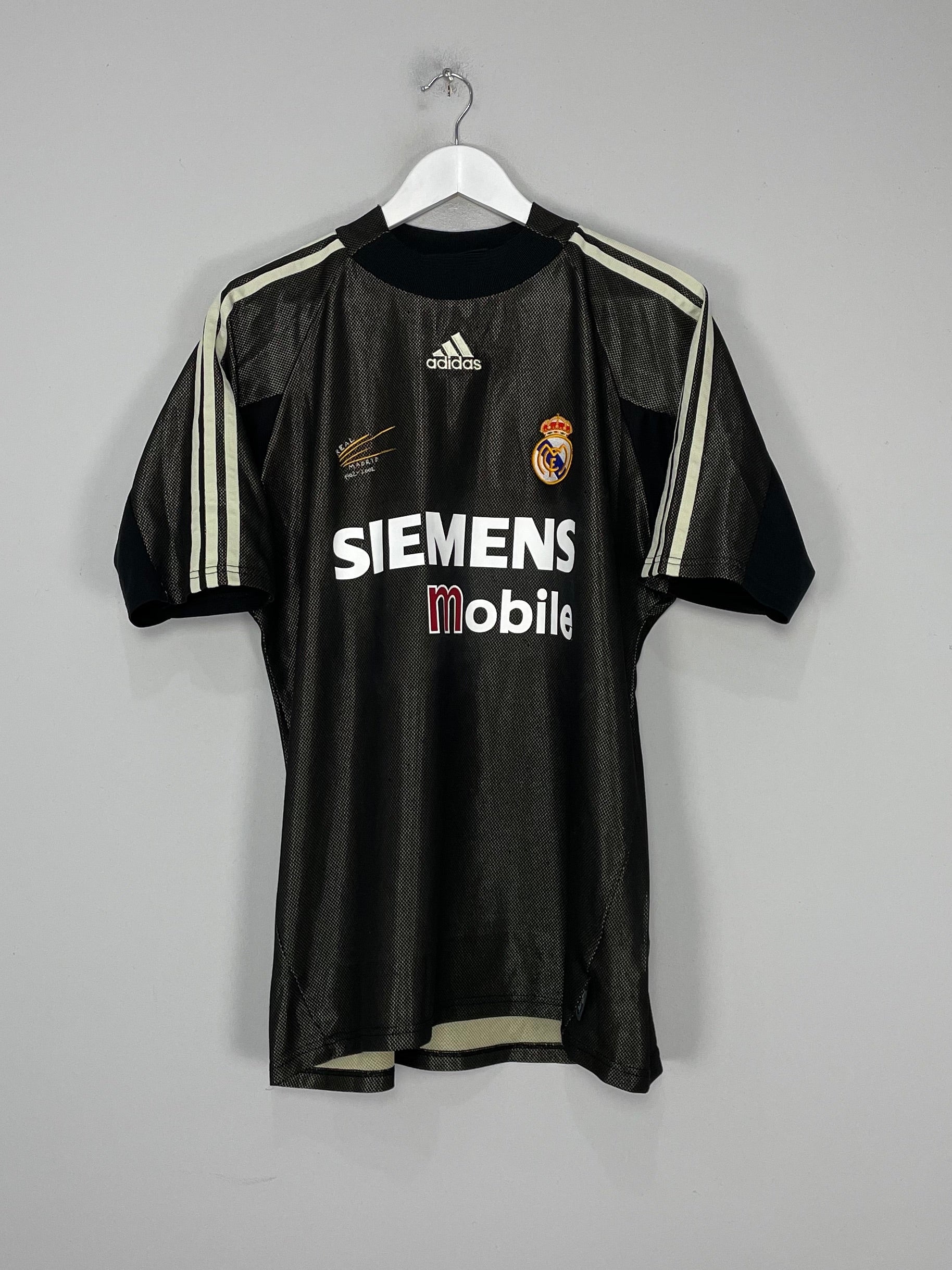 Shop 2002/03 REAL MADRID CASILLAS #1 *CENTENARY* GK SHIRT (M) ADIDAS, classic football shirts, vintage football shirts & retro soccer jerseys at Cult Kits