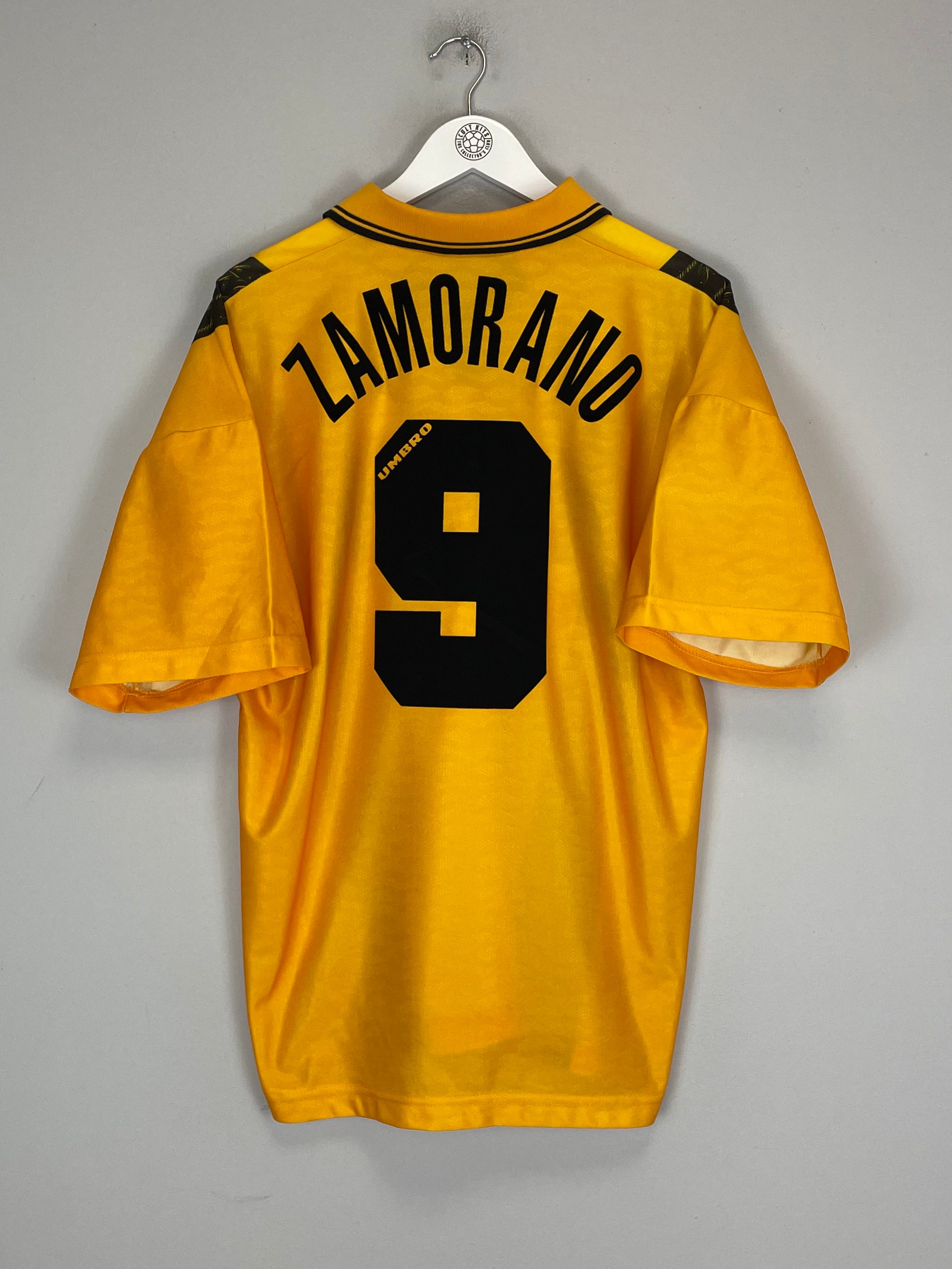Shop 1996/97 INTER MILAN ZAMORANO #9 THIRD SHIRT (L) UMBRO, classic football shirts, vintage football shirts & retro soccer jerseys at Cult Kits