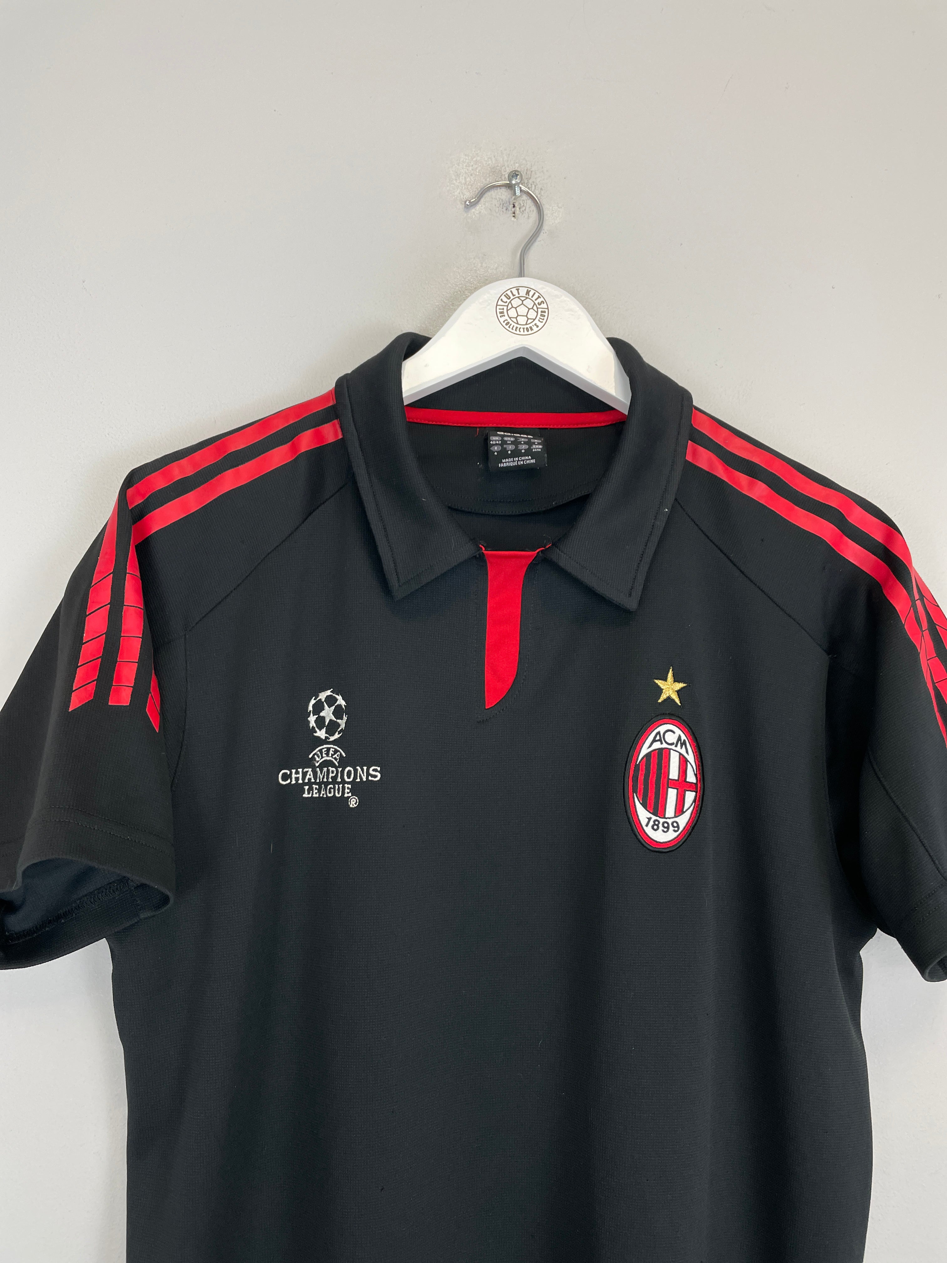 Shop 2004/05 AC MILAN TRAINING SHIRT (M) ADIDAS, classic football shirts, vintage football shirts & retro soccer jerseys at Cult Kits