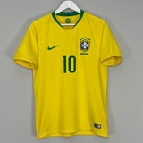 2018/19 BRAZIL NEYMAR JR #10 HOME SHIRT (M) NIKE