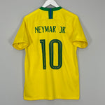 2018/19 BRAZIL NEYMAR JR #10 HOME SHIRT (M) NIKE