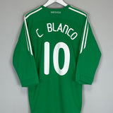 2008/09 MEXICO C.BLANCO #10 HOME SHIRT (L) ADIDAS