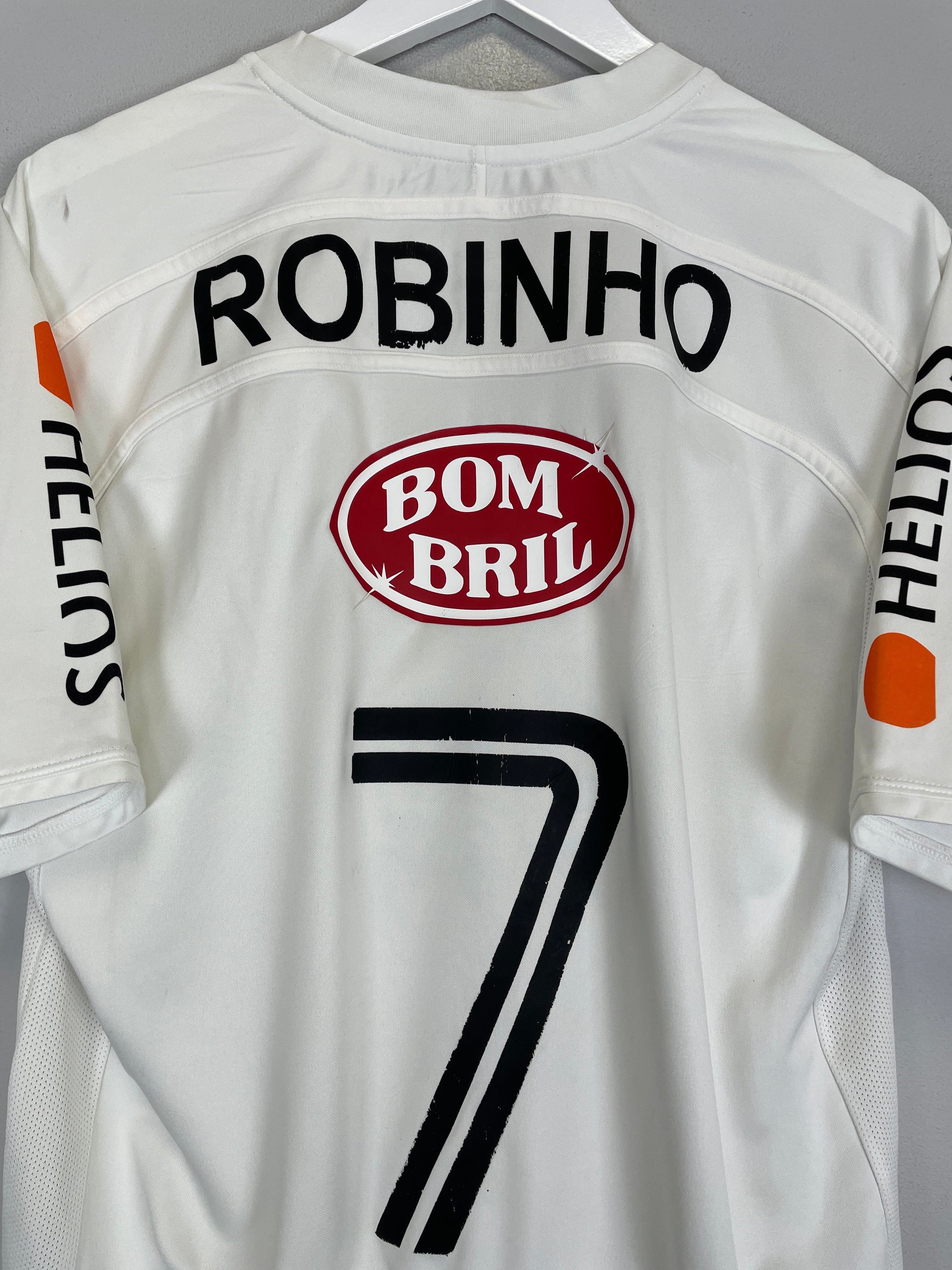 2002/03 SANTOS ROBINHO #7 HOME SHIRT (M) UMBRO – Cult Kits