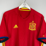 Shop 2016/17 SPAIN HOME SHIRT (XL) ADIDAS, classic football shirts, vintage football shirts & retro soccer jerseys at Cult Kits