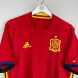 Shop 2016/17 SPAIN HOME SHIRT (XL) ADIDAS, classic football shirts, vintage football shirts & retro soccer jerseys at Cult Kits