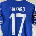 Shop 2013/14 CHELSEA HAZARD #17 C/L HOME SHIRT (XL.KIDS) ADIDAS, classic football shirts, vintage football shirts & retro soccer jerseys at Cult Kits